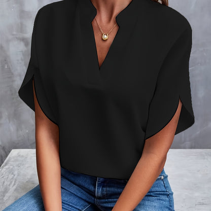Blouse femme manches courtes respirante Lina