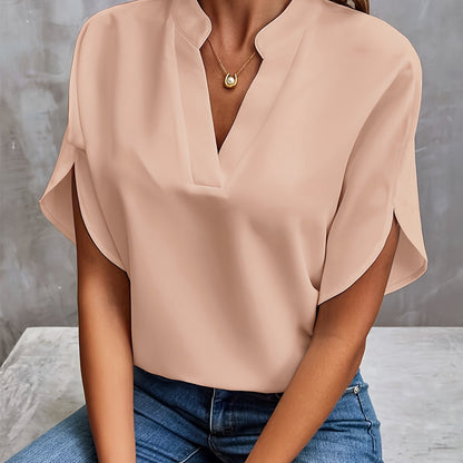 Blouse femme manches courtes respirante Lina