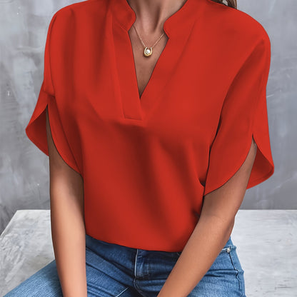 Blouse femme manches courtes respirante Lina