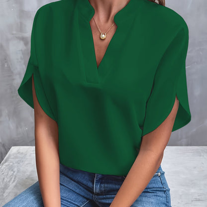 Blouse femme manches courtes respirante Lina
