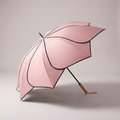 Parapluie femme motif floral | Protection pluie et UV | Woodloom