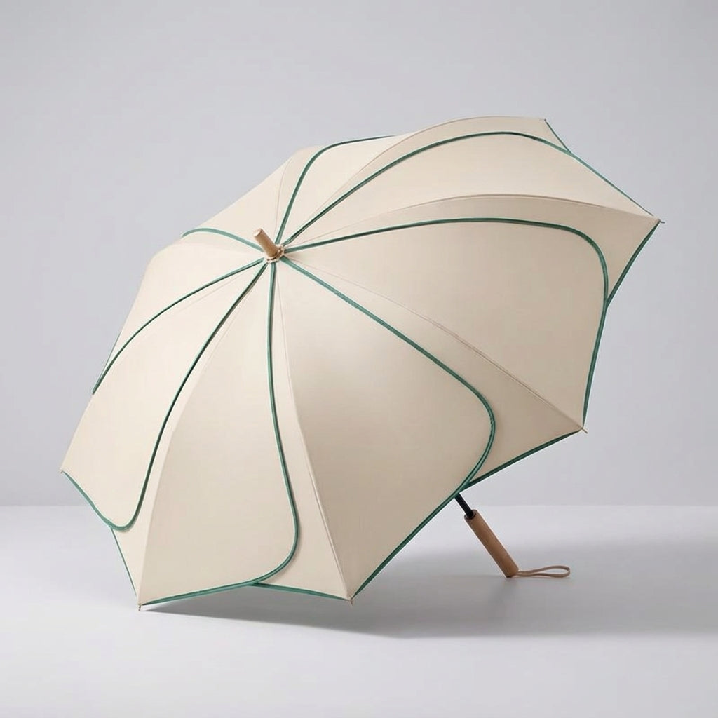 Parapluie femme motif floral | Protection pluie et UV | Woodloom