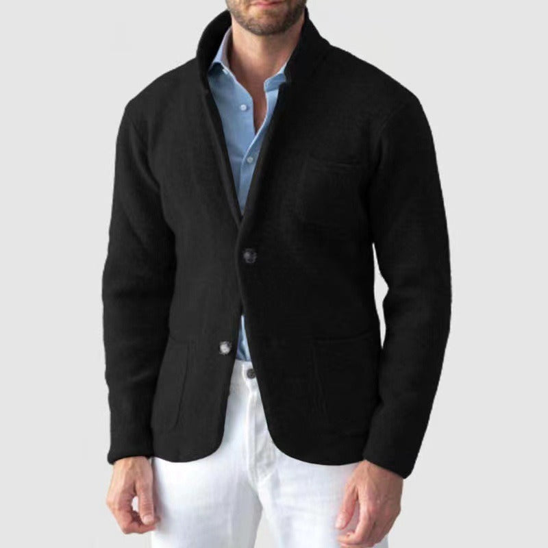 Cardigan pour homme | Tricot casual moderne | Bleu, marine, gris