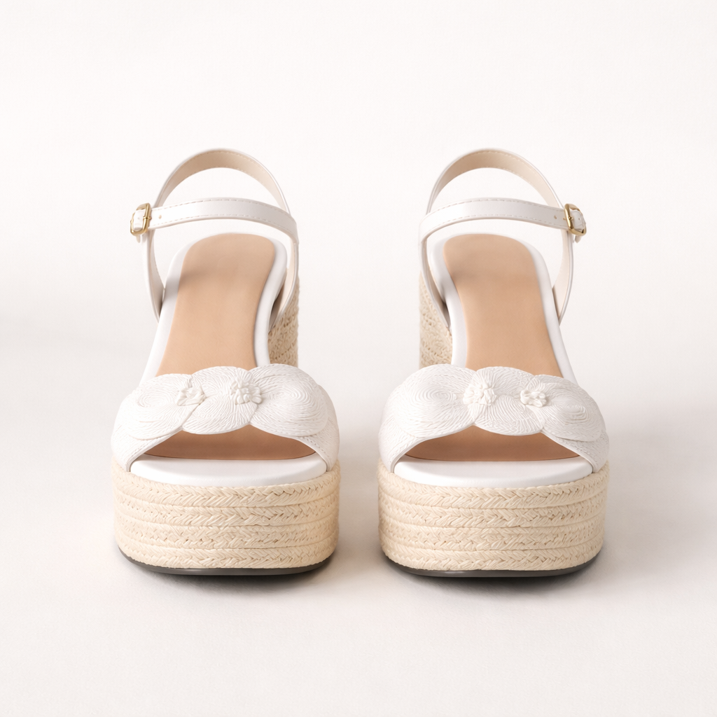 Sandales Compensées Femme | Bride Cheville, Plateforme | Espadrille, Soutien Rembourré