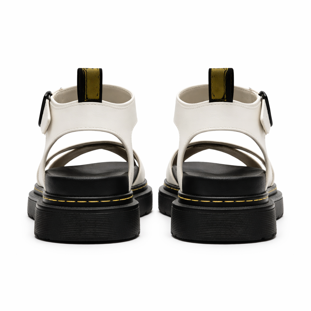 Sandales plateforme pour femmes | Bride cheville réglable, semelle confortable