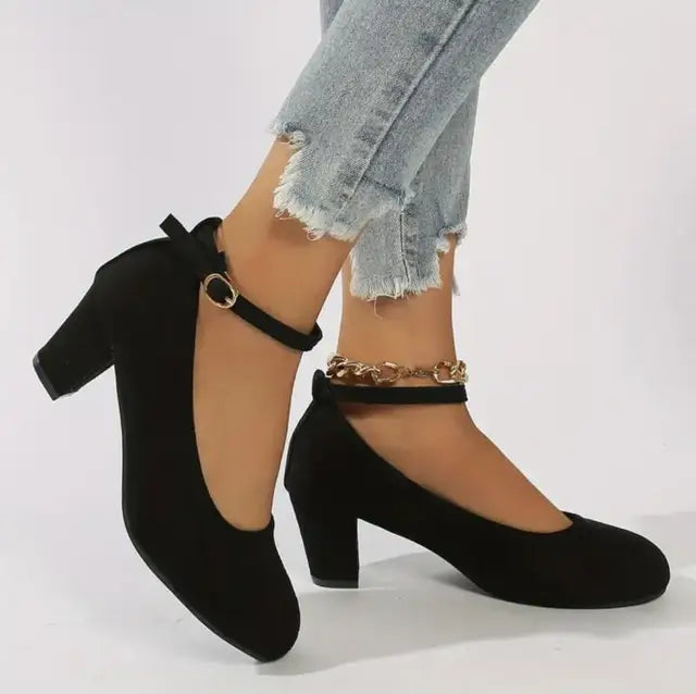 Escarpins noirs élégants - Orthopédiques - Confort optimal-Chaussures-PARIS FEMME