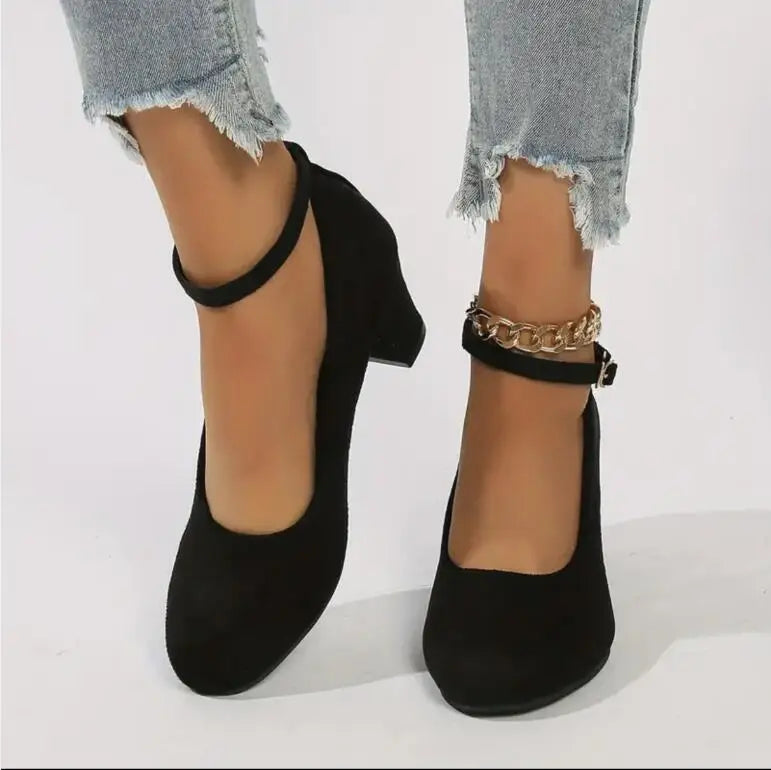 Escarpins noirs élégants - Orthopédiques - Confort optimal-Chaussures-PARIS FEMME