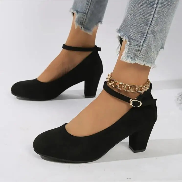 Escarpins noirs élégants - Orthopédiques - Confort optimal-Chaussures-PARIS FEMME