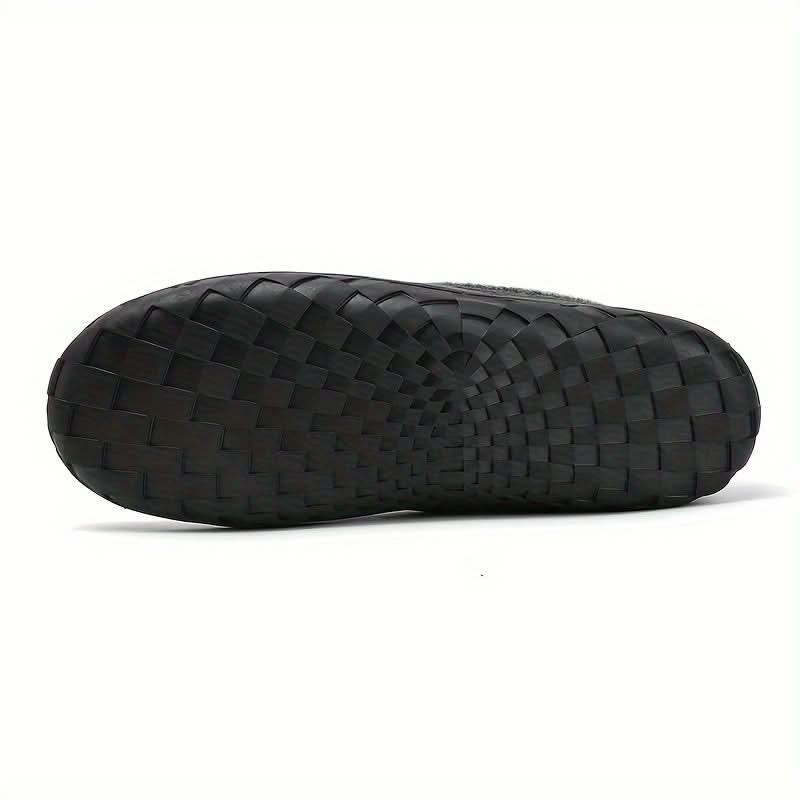 Hommes Chaudes Pantoufles Laine