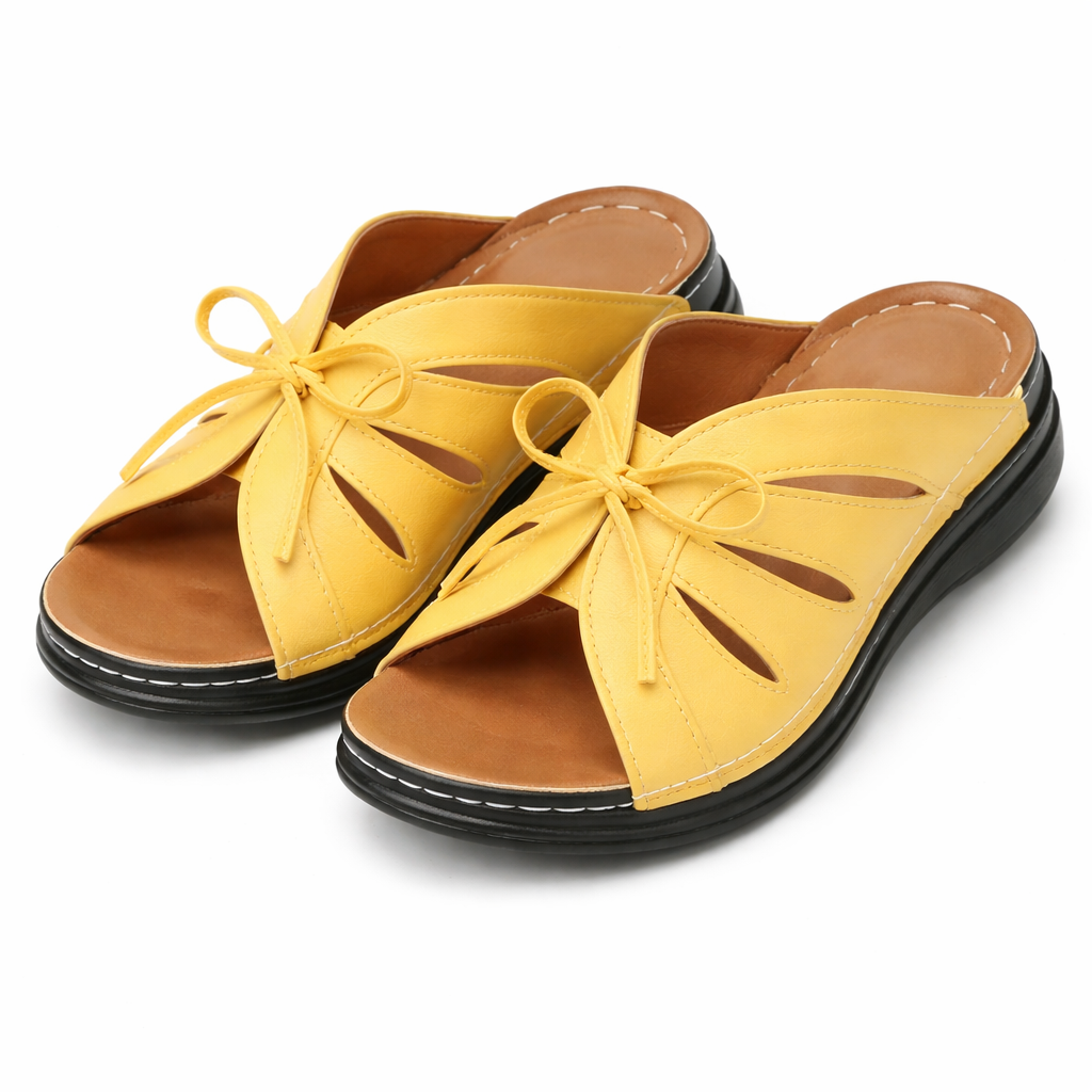 Chaussures Femme à Lanière Cheville | Support Talon Facile à Enfiler | Confort pour l'Été