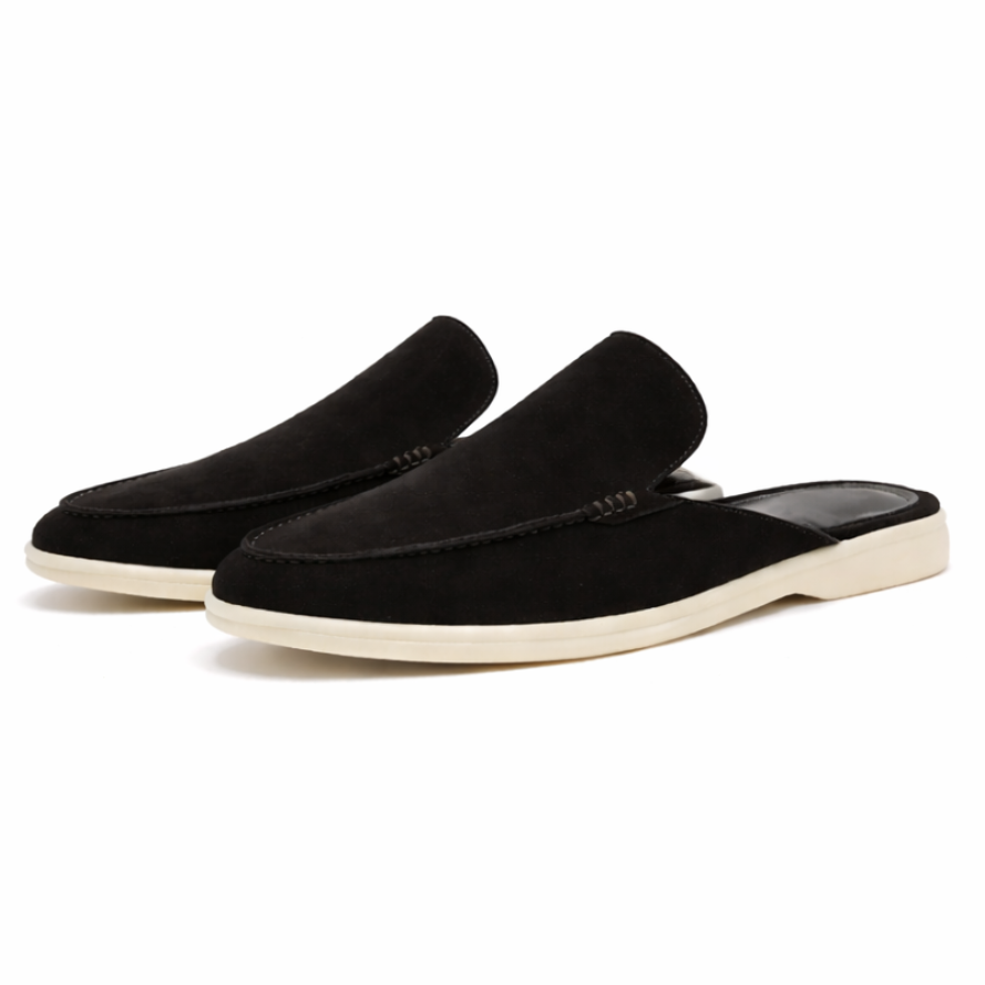 Hommes Mocassins Slip On Talon Ouvert