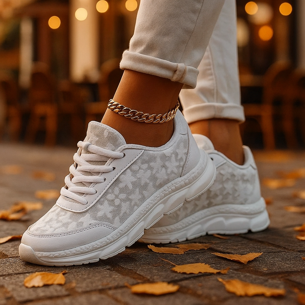 Parisfemme - Baskets orthopédiques de luxe - Femmes - Confort ergonomique