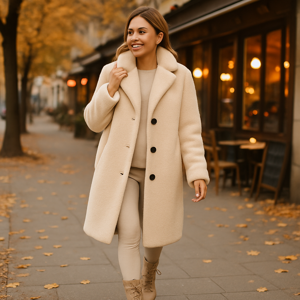 Parisfemme - Trench en Duvet - Manteau Femme