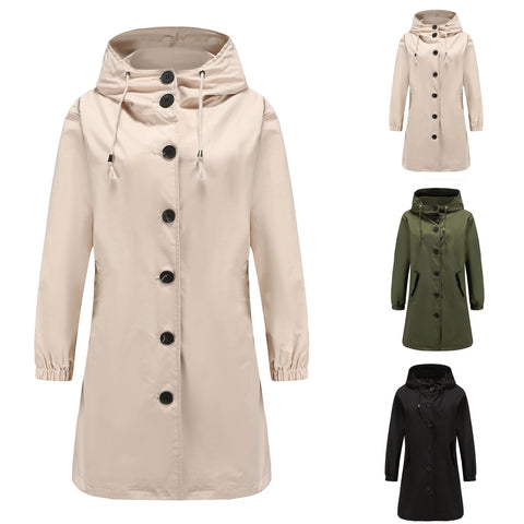 Angelica - Trench Mode en Long Style - Élégant & Intemporel