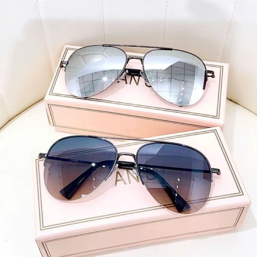 Lunettes de soleil pilote | Verres dégradés, protection UV400 homme