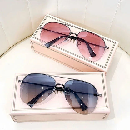 Lunettes de soleil pilote | Verres dégradés, protection UV400 homme