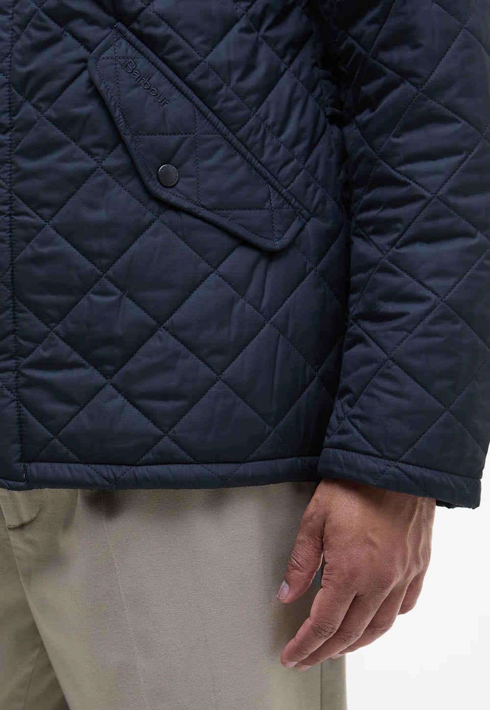 Veste Matelassée Chelsea | Bleu Marine, Coupe Ajustée
