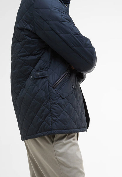 Veste Matelassée Chelsea | Bleu Marine, Coupe Ajustée