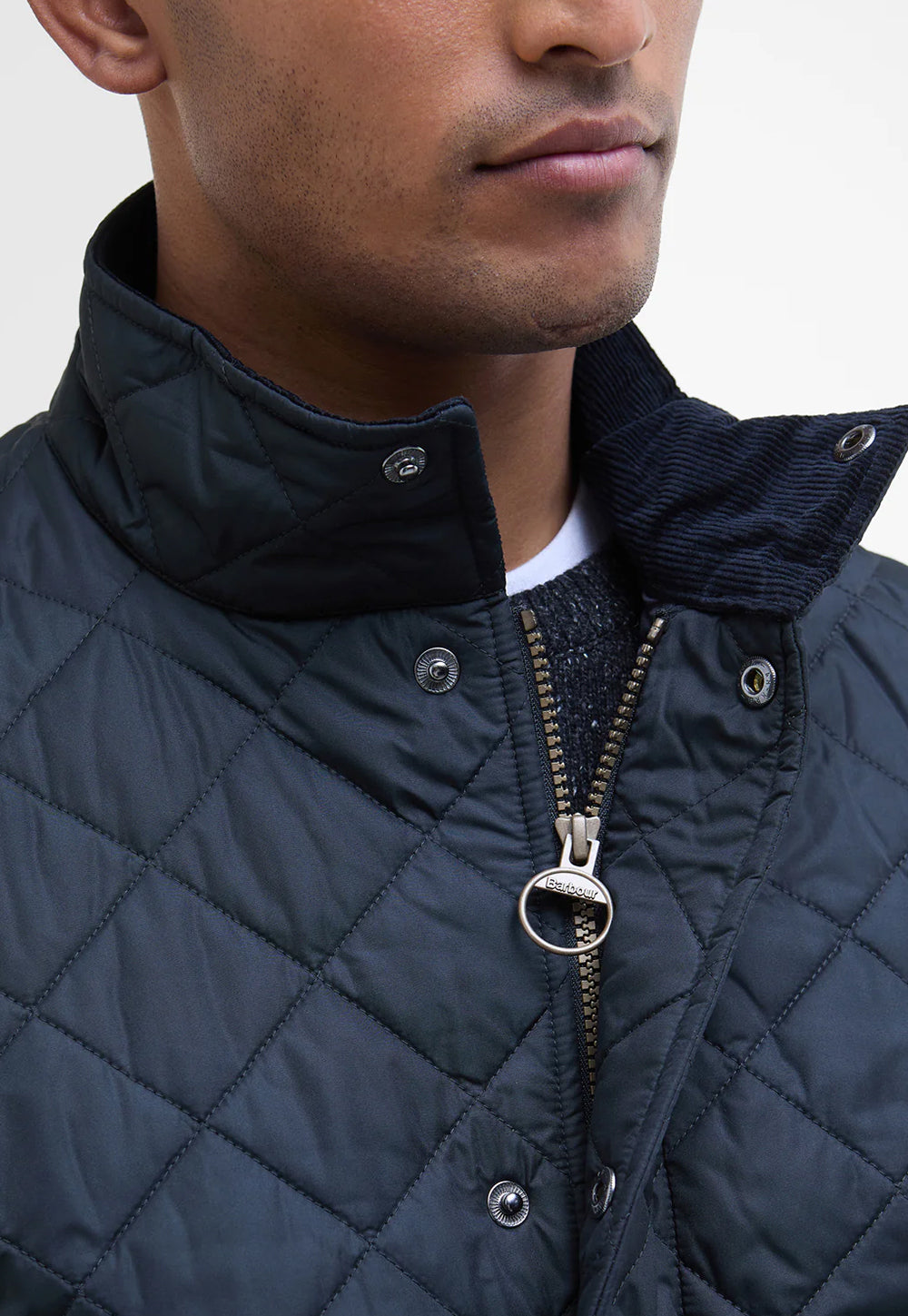 Veste Matelassée Chelsea | Bleu Marine, Coupe Ajustée