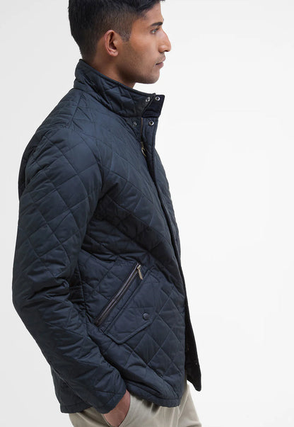 Veste Matelassée Chelsea | Bleu Marine, Coupe Ajustée