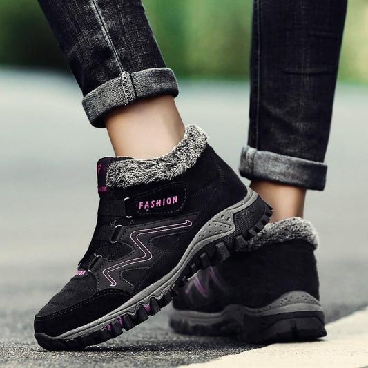 Bottes Antidérapantes Chaudes Confortables-CHAUSSURES ORTHOPÉDIQUES-PARIS FEMME