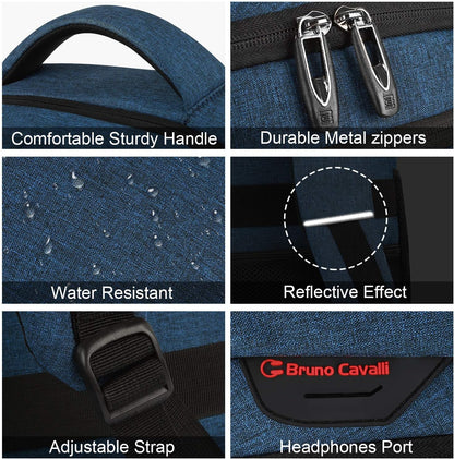 Sac à dos antivol pour ordinateur portable | Port USB | Imperméable