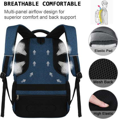 Sac à dos antivol pour ordinateur portable | Port USB | Imperméable