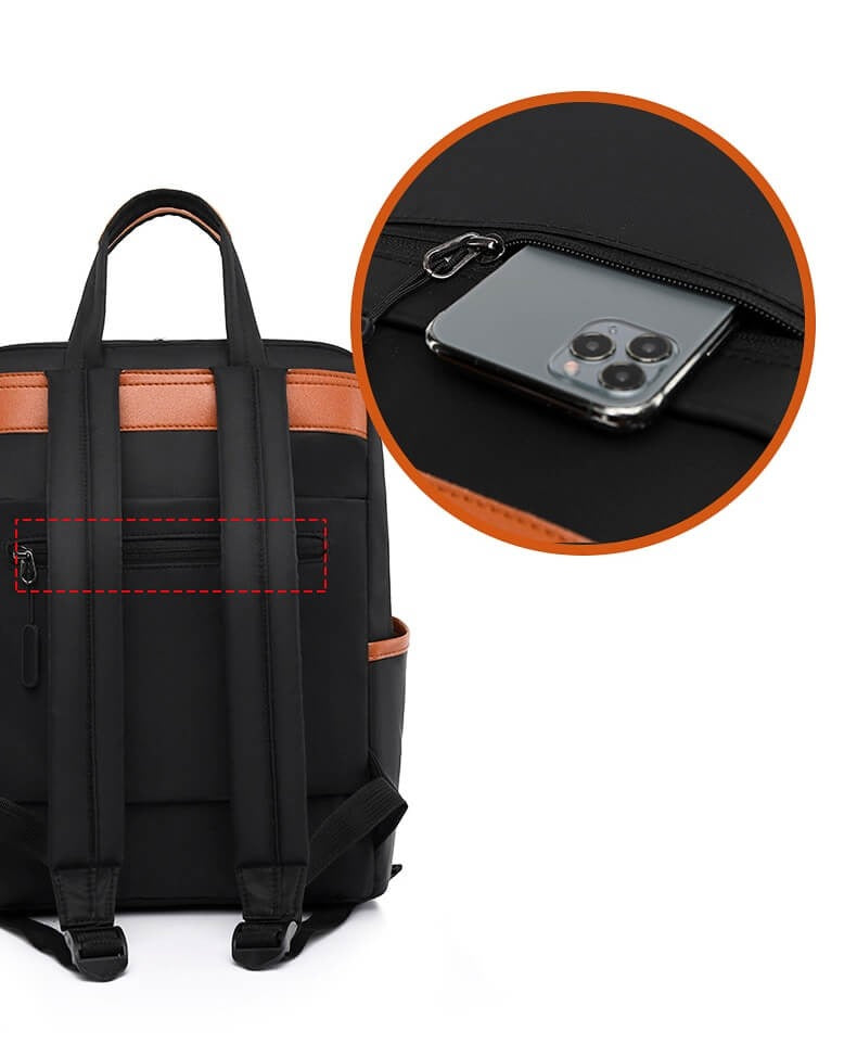Sac à dos de voyage | Imperméable, anti-vol | Tissu Oxford léger