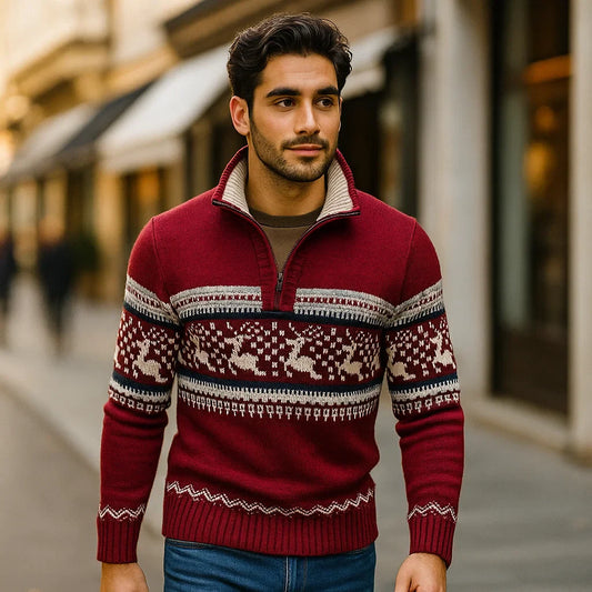 Jersey Munro avec demi-fermeture - Design Confortable et Respirant