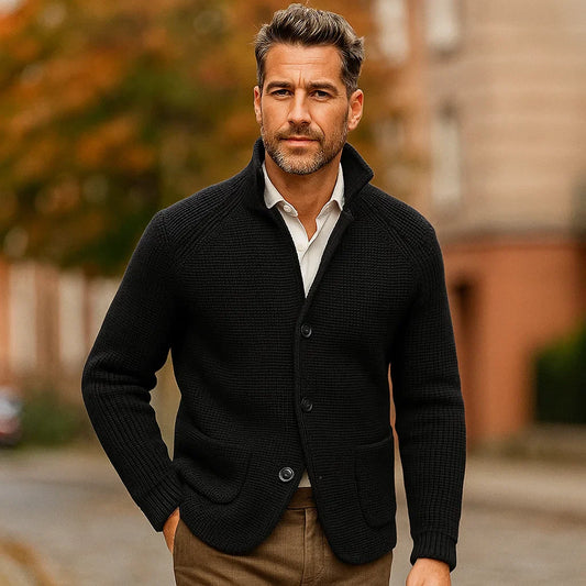 Sigmund - Élégant cardigan pour homme - Style confortable - Qualité intemporelle
