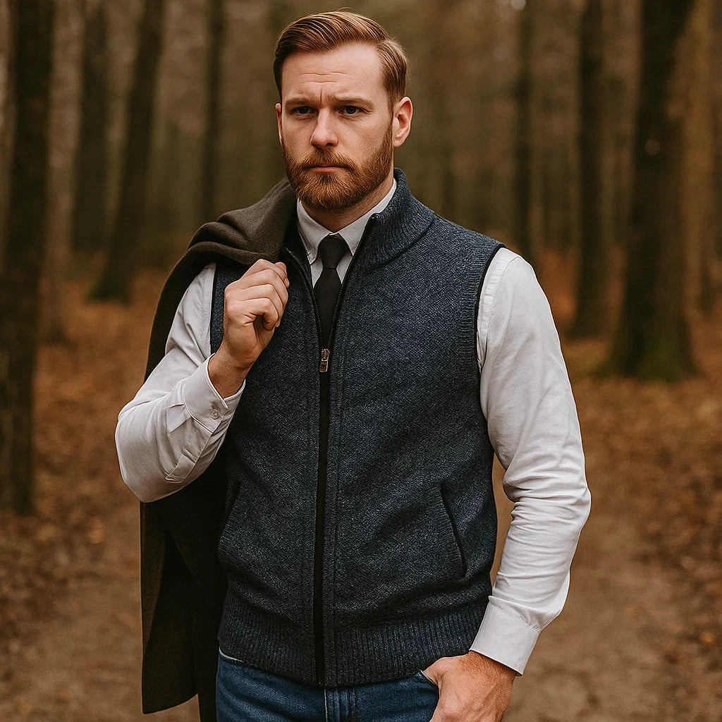 Archer - Gilet élégant pour hommes - Confort et qualité stylés