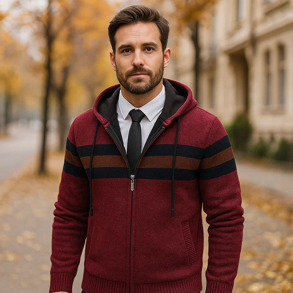 Sweats à capuche zippés stylés pour hommes - Confort - Qualité - Style