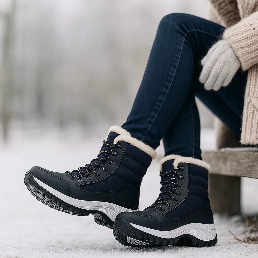 Plateau-Winterstiefel – Bequem und Lässig für die Kälte