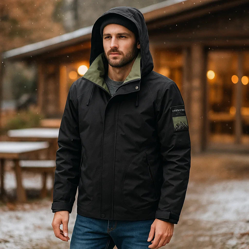 Nivor – Veste de Ski pour Homme avec Capuche