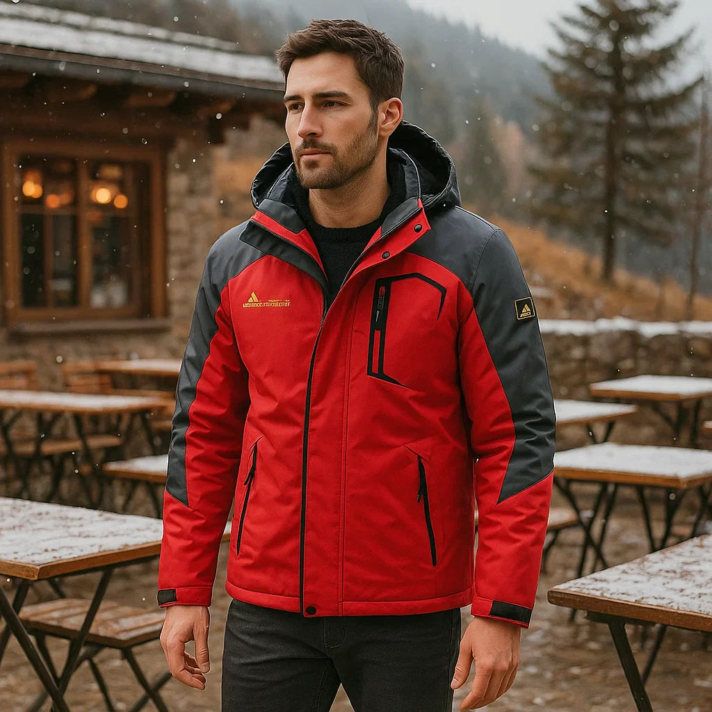 Logan – Veste de ski pour homme avec capuche réglable