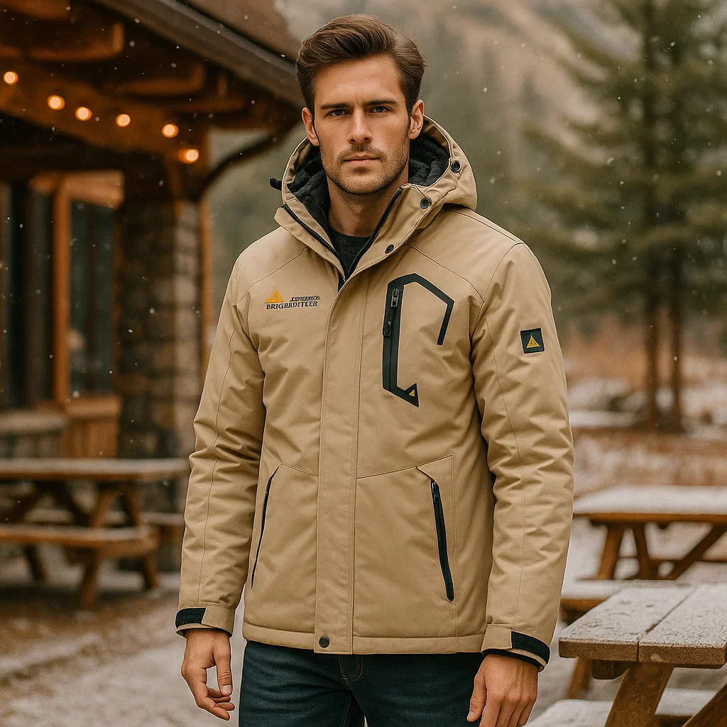 Logan – Veste de ski pour homme avec capuche réglable
