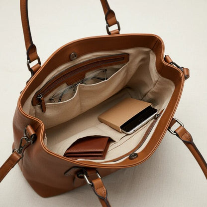 Sac à main femme | Cuir synthétique, bandoulière ajustable
