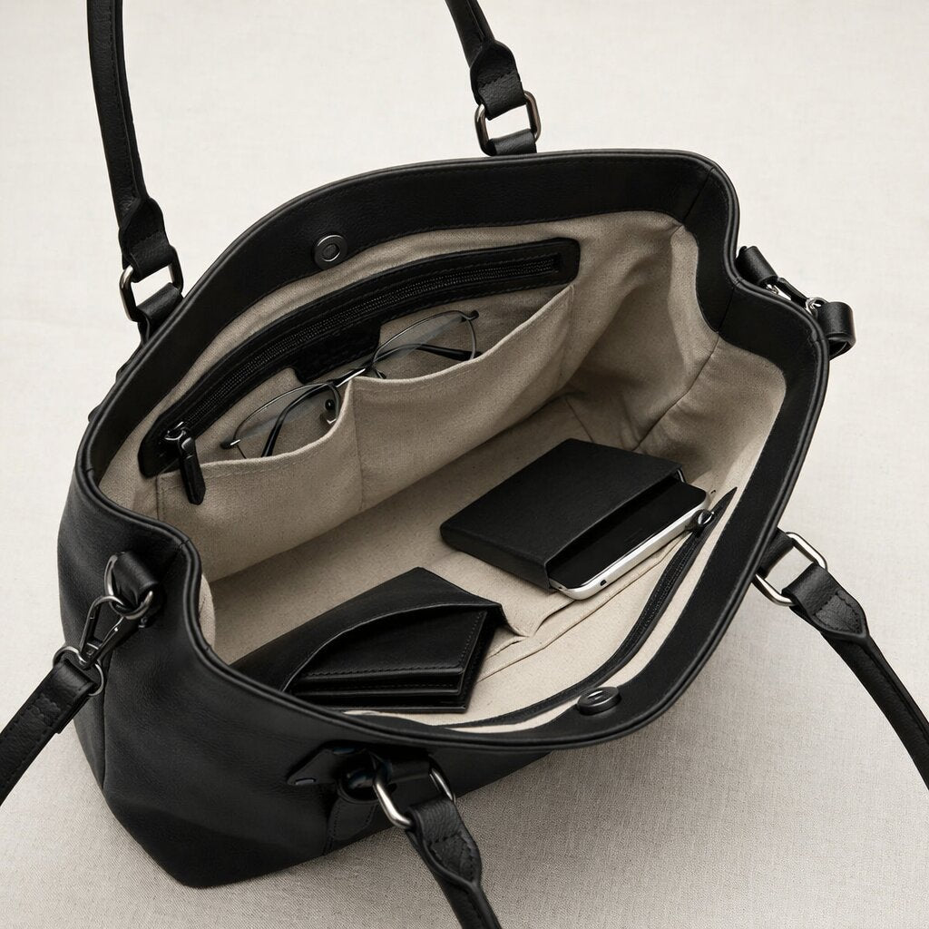 Sac à main femme | Cuir synthétique, bandoulière ajustable