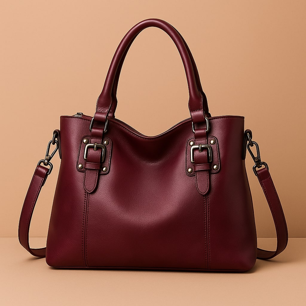 Sac à main femme | Cuir synthétique, bandoulière ajustable