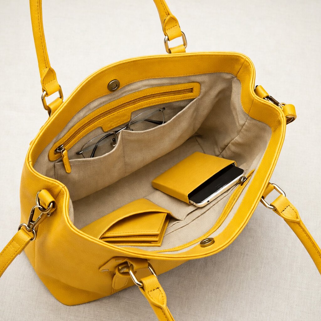 Sac à main femme | Cuir synthétique, bandoulière ajustable