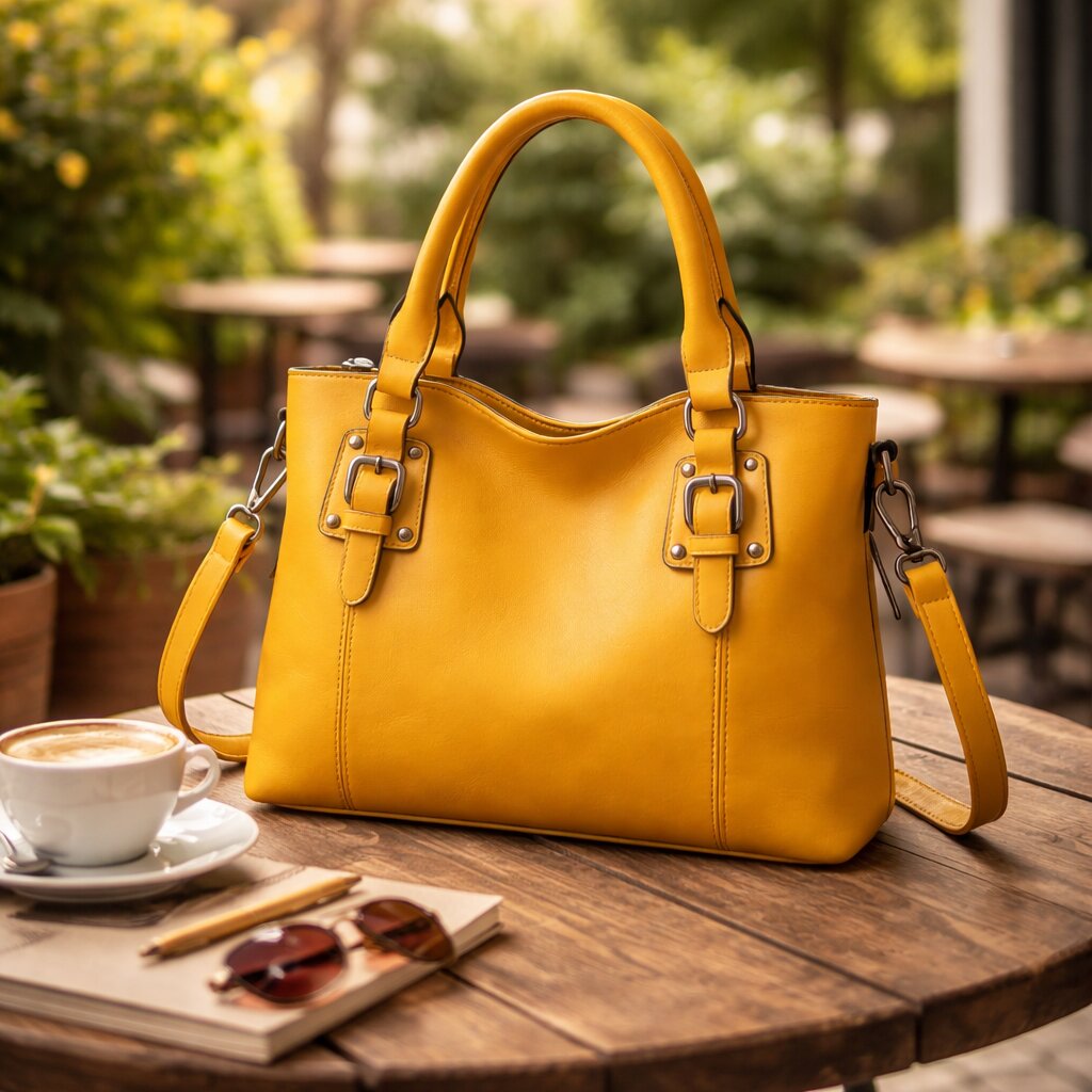 Sac à main femme | Cuir synthétique, bandoulière ajustable