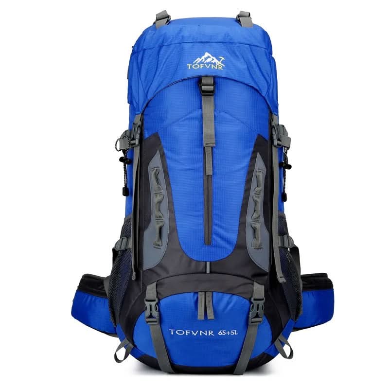 Sac à dos de randonnée 60L | Imperméable, ajustable | Pour la randonnée et les aventures