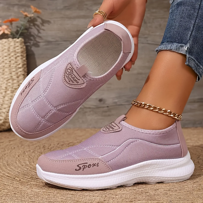 Women orthotic walking sneakers with arch support and cushioned sole