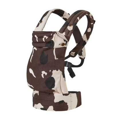 Porte-bébé ergonomique en coton ajustable, positions multiples mains libres
