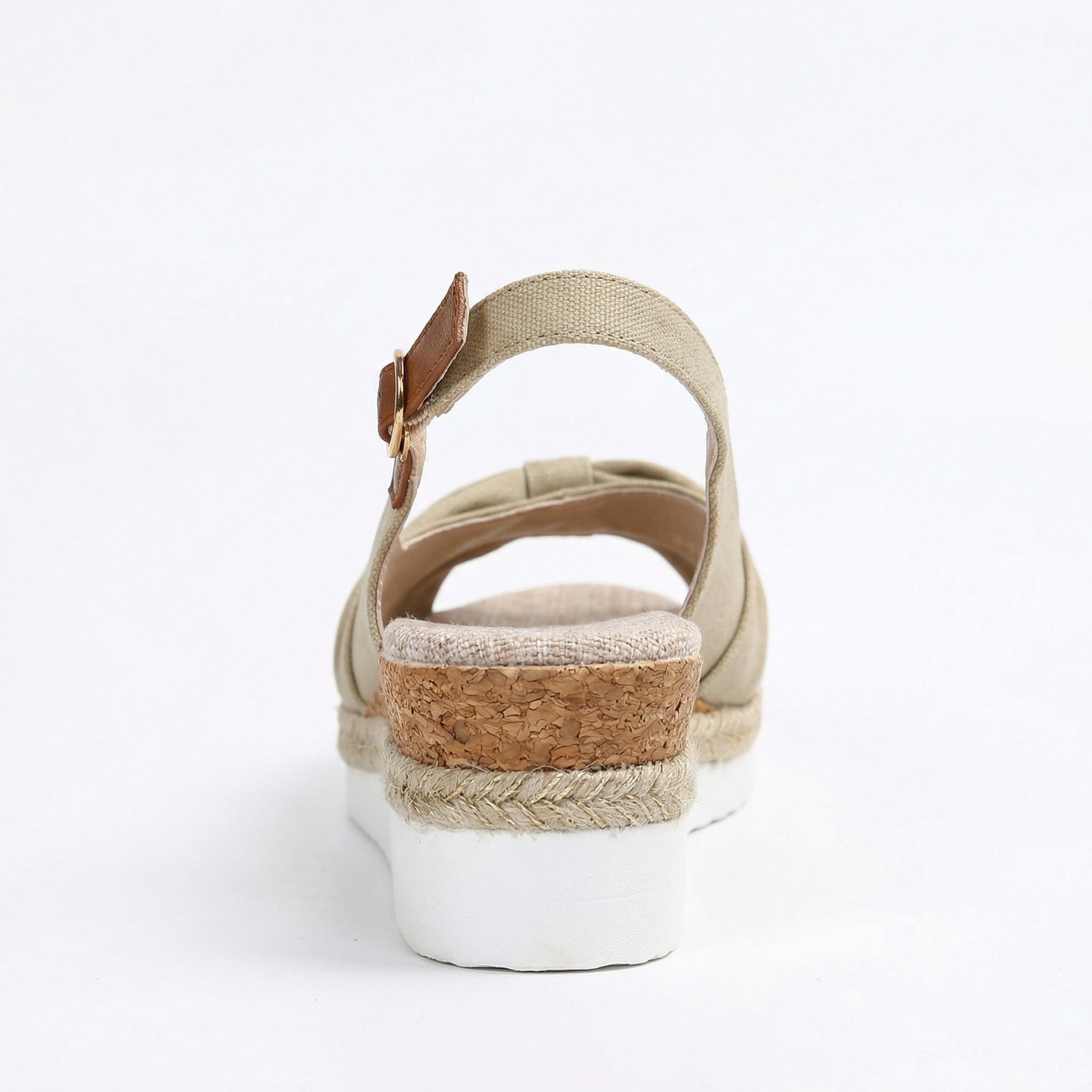 Sandales Confort Femme | Bride Réglable, Semelle Compensée | Style Estival