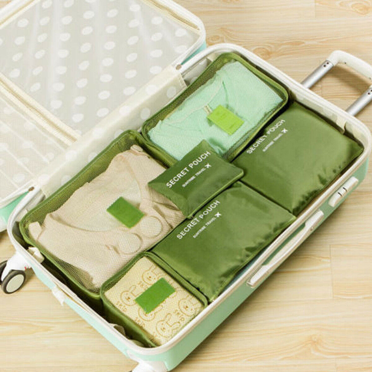 Cubes d'emballage de valise | Sacs de rangement économes en espace à commander