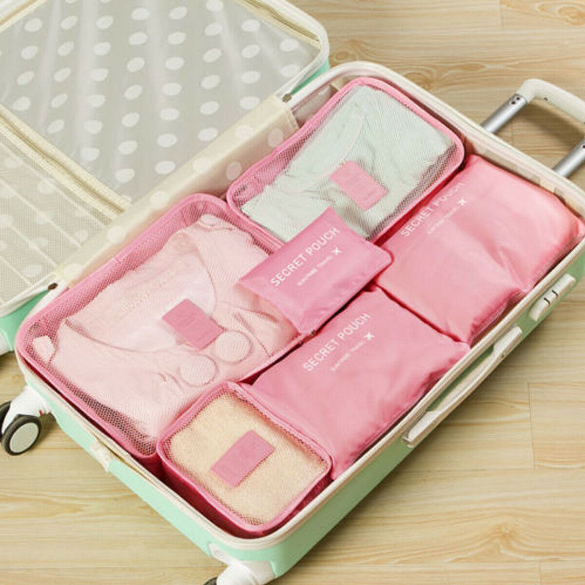 Cubes d'emballage de valise | Sacs de rangement économes en espace à commander