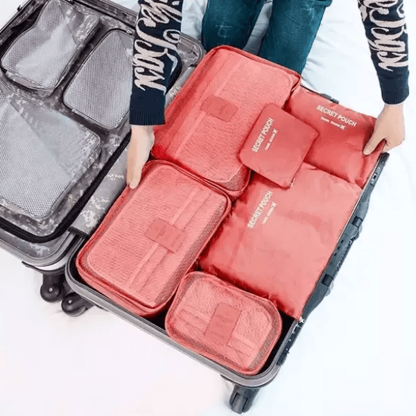 Cubes d'emballage de valise | Sacs de rangement économes en espace à commander