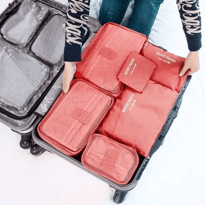 Cubes d'emballage de valise | Sacs de rangement économes en espace à commander