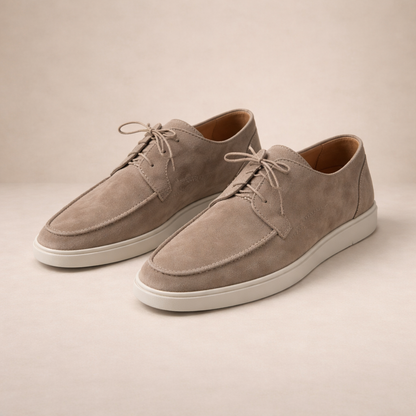 Mocassins Hommes Cuir Lacets Fit Regular